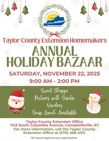 bazaar flyer