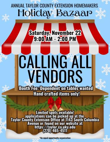 vendor flyer